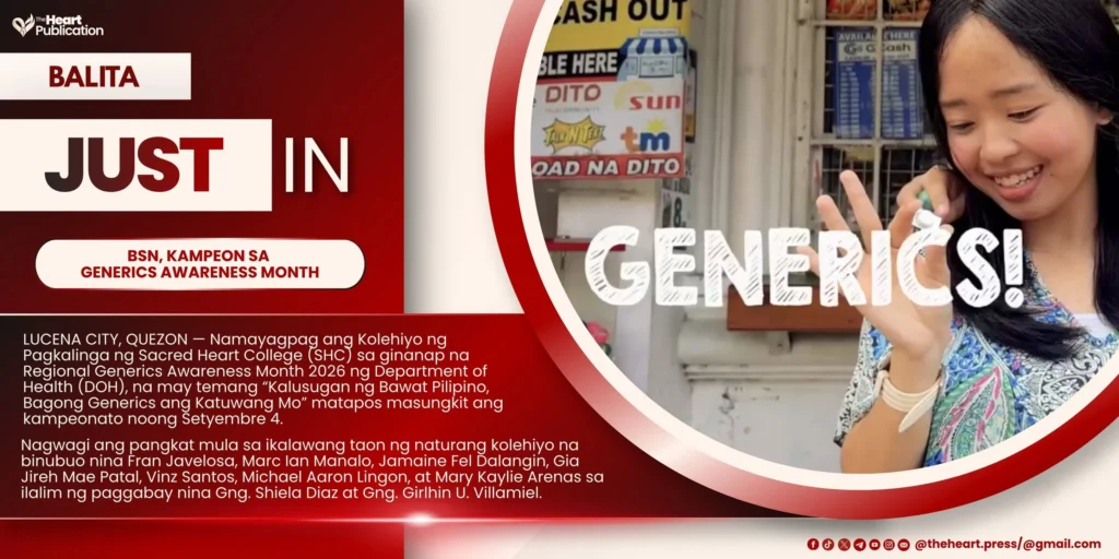 𝐉𝐔𝐒𝐓 𝐈𝐍 | BSN, Kampeon sa Generics Awareness Month