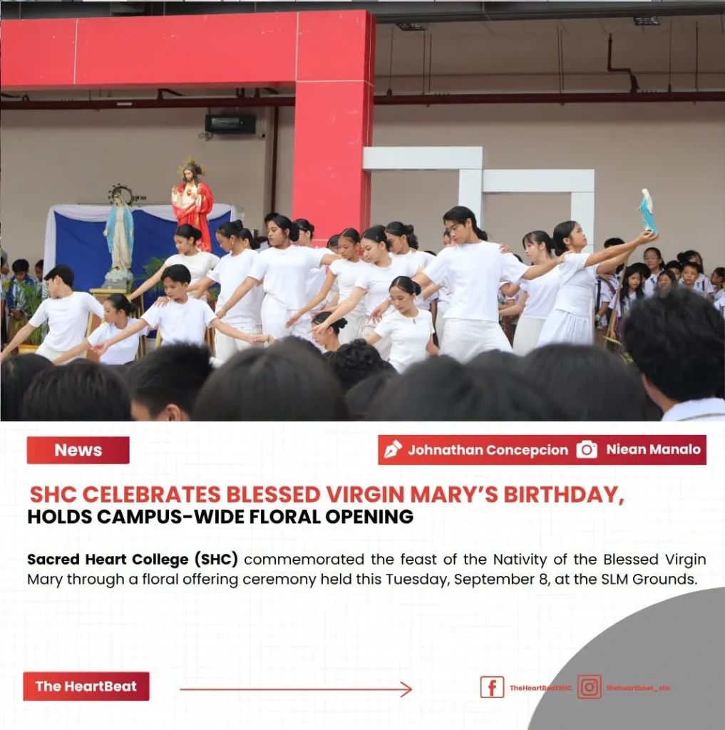𝗦𝗛𝗖 𝗰𝗲𝗹𝗲𝗯𝗿𝗮𝘁𝗲𝘀 𝗕𝗹𝗲𝘀𝘀𝗲𝗱 𝗩𝗶𝗿𝗴𝗶𝗻 𝗠𝗮𝗿𝘆’𝘀 𝗯𝗶𝗿𝘁𝗵𝗱𝗮𝘆, 𝗵𝗼𝗹𝗱𝘀 𝗰𝗮𝗺𝗽𝘂𝘀-𝘄𝗶𝗱𝗲 𝗳𝗹𝗼𝗿𝗮𝗹 𝗼𝗳𝗳𝗲𝗿𝗶𝗻𝗴