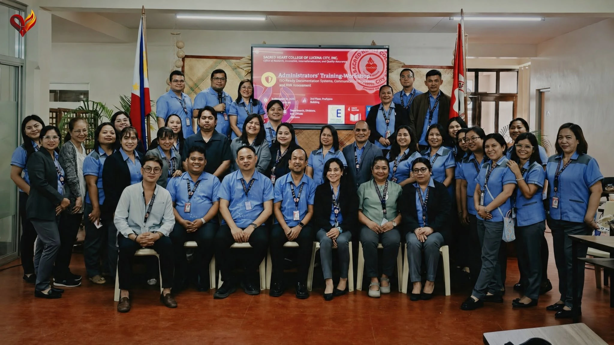 𝐔𝐏𝐃𝐀𝐓𝐄 | SHC Holds Administrators’ Training on ISO-Ready Documentation, Communication and Risk Assessment