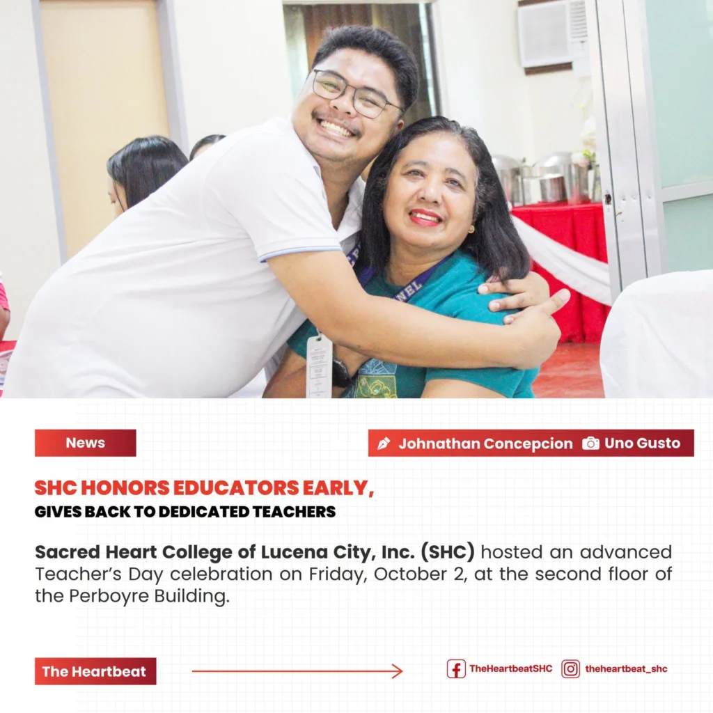 𝗦𝗛𝗖 𝗛𝗼𝗻𝗼𝗿𝘀 𝗘𝗱𝘂𝗰𝗮𝘁𝗼𝗿𝘀 𝗘𝗮𝗿𝗹𝘆, 𝗚𝗶𝘃𝗲𝘀 𝗕𝗮𝗰𝗸 𝘁𝗼 𝗗𝗲𝗱𝗶𝗰𝗮𝘁𝗲𝗱 𝗧𝗲𝗮𝗰𝗵𝗲𝗿𝘀